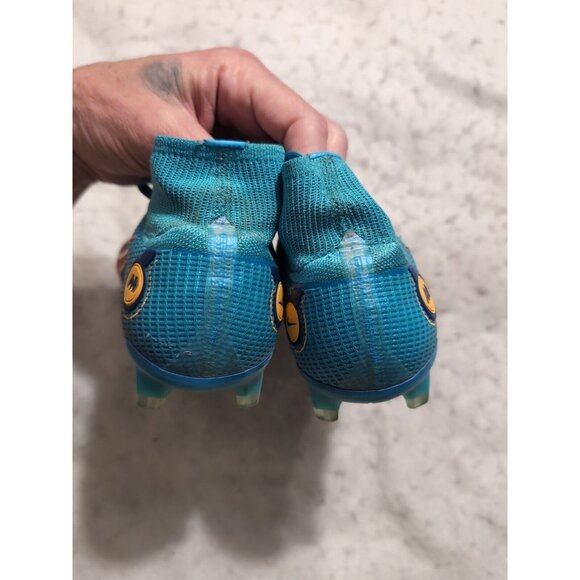 Nike Mercurial Superfly 8 Elite FG Size 5 Chlorine Blue Men Soccer DJ2839-484 - Picture 5 of 11